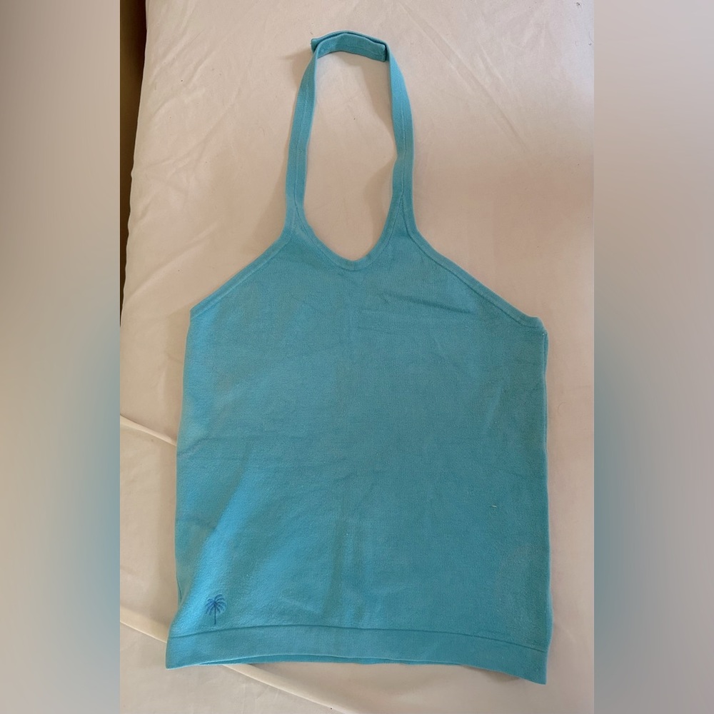 Lilly Pulitzer - Blue Neck Hanging Top - Small